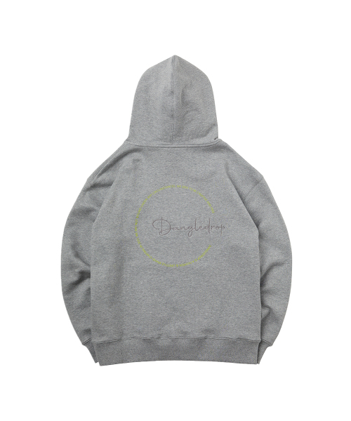 DANGLEDROP（ダングルドロップ）の「サークル刺繍フードメランジェグレー（パーカー・レディース・その他・L）」の4枚目の写真