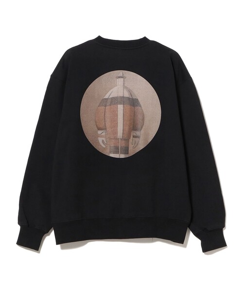 BEAMS T（ビームスティー）の「Sablo Mikawa / Crewneck Sweatshirt（スウェット・メンズ・ブラック・SMALL/MEDIUM/LARGE/X-LARGE）」の5枚目の写真