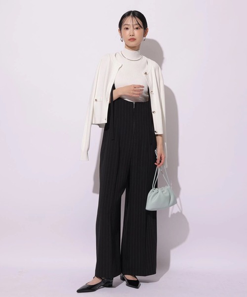 Mystrada(マイストラーダ)の「サスぺゆるパンツ(その他パンツ・レディース・ブラック・38/36/34)」の6枚目の写真