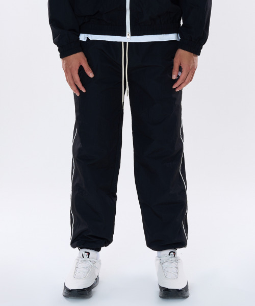 TURTLEBACK(タートルバック)の「クラシックナイロントラックパンツ(ブラック)(スウェットパンツ・メンズ・その他・X-LARGE/LARGE)」の6枚目の写真