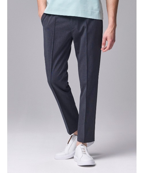 AOURE(アウール)の「PT MALPENSA 4SEASONS ピンヘッド(スラックス・メンズ・ダークブルー/ライトグレー/グレー・LARGE/MEDIUM/X-LARGE/SMALL/X-SMALL)」の3枚目の写真