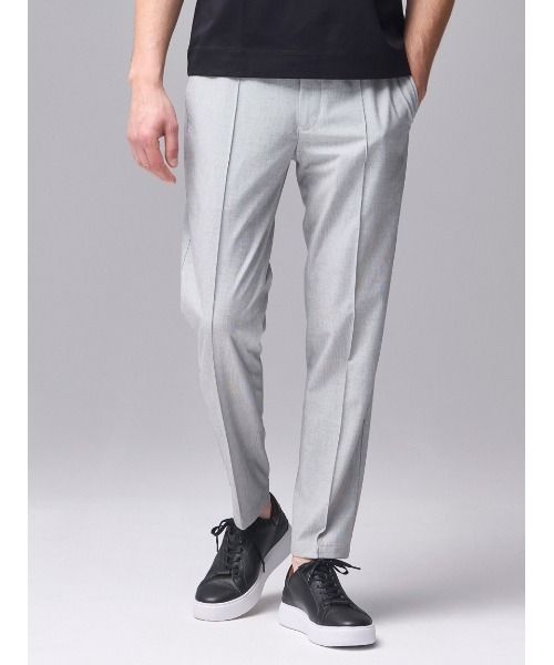 AOURE(アウール)の「PT MALPENSA 4SEASONS ピンヘッド(スラックス・メンズ・ダークブルー/ライトグレー/グレー・LARGE/MEDIUM/X-LARGE/SMALL/X-SMALL)」の1枚目の写真