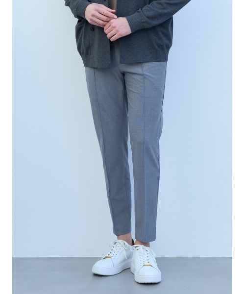 AOURE(アウール)の「PT MALPENSA 4SEASONS ピンヘッド(スラックス・メンズ・ダークブルー/ライトグレー/グレー・LARGE/MEDIUM/X-LARGE/SMALL/X-SMALL)」の4枚目の写真