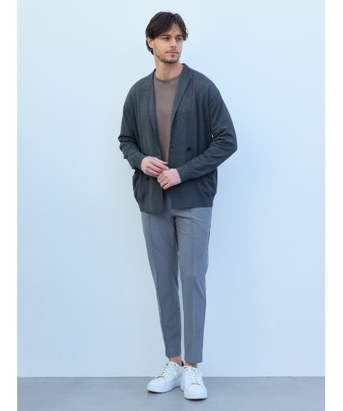 AOURE(アウール)の「PT MALPENSA 4SEASONS ピンヘッド(スラックス・メンズ・ダークブルー/ライトグレー/グレー・LARGE/MEDIUM/X-LARGE/SMALL/X-SMALL)」の5枚目の写真