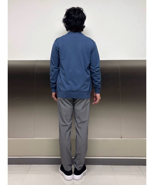 AOURE(アウール)の「PT MALPENSA 4SEASONS ピンヘッド(スラックス・メンズ・ダークブルー/ライトグレー/グレー・LARGE/MEDIUM/X-LARGE/SMALL/X-SMALL)」の20枚目の写真