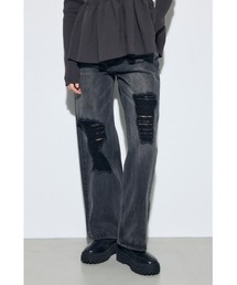 AZUL BY MOUSSY｜アズールバイマウジーのデニムパンツ（クラッシュ 