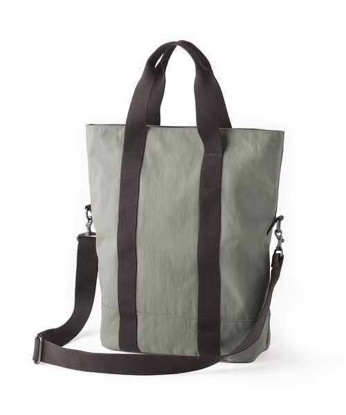MUJI Labo(ムジラボ)の「〔MUJI Labo〕撥水2WAYバッグ(トートバッグ・メンズ・ダークネイビー/カーキ・FREE)」の1枚目の写真