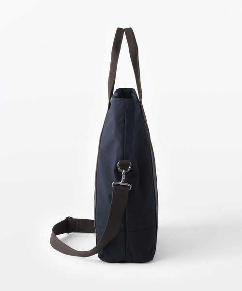 MUJI Labo(ムジラボ)の「〔MUJI Labo〕撥水2WAYバッグ(トートバッグ・メンズ・ダークネイビー/カーキ・FREE)」の22枚目の写真