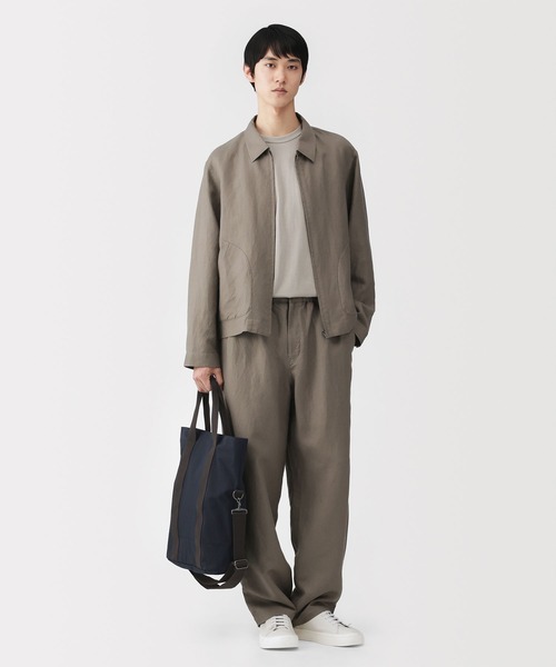 MUJI Labo(ムジラボ)の「〔MUJI Labo〕撥水2WAYバッグ(トートバッグ・メンズ・ダークネイビー/カーキ・FREE)」の17枚目の写真