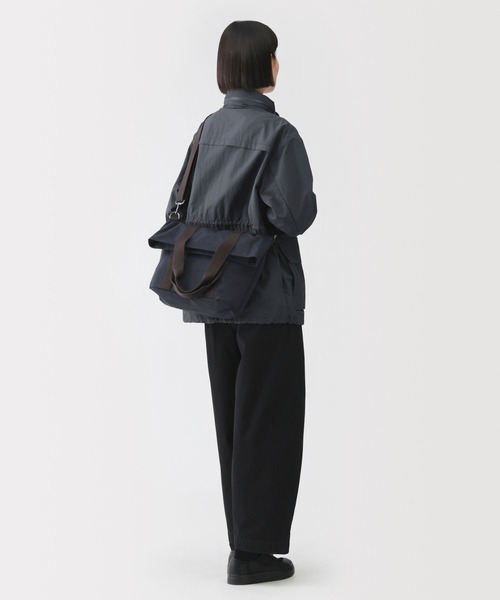 MUJI Labo(ムジラボ)の「〔MUJI Labo〕撥水2WAYバッグ(トートバッグ・メンズ・ダークネイビー/カーキ・FREE)」の16枚目の写真
