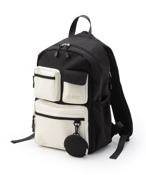 LOVETOXIC（ラブトキシック）の「【LTXC】ポーチツキ22Lリュック（バックパック/リュック・キッズ・ブラック/アイボリー/ミント・F）」の2枚目の写真