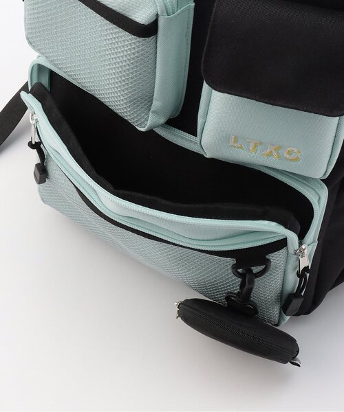 LOVETOXIC（ラブトキシック）の「【LTXC】ポーチツキ22Lリュック（バックパック/リュック・キッズ・ブラック/アイボリー/ミント・F）」の13枚目の写真