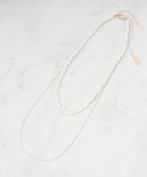 SHOO・LA・RUE | 【3WAY】フェイクパールネックレス(ネックレス)