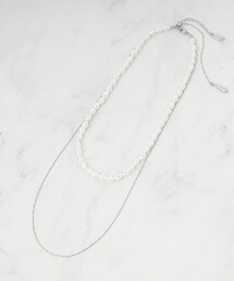 SHOO・LA・RUE | 【3WAY】フェイクパールネックレス(ネックレス)