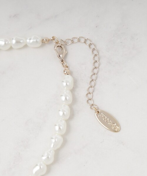 SHOO・LA・RUE(シューラルー)の「【3WAY】フェイクパールネックレス(ネックレス・レディース・シルバー/ゴールド/ピンクゴールド・00)」の8枚目の写真