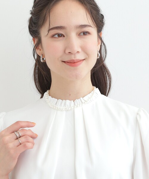 SHOO・LA・RUE(シューラルー)の「【3WAY】フェイクパールネックレス(ネックレス・レディース・シルバー/ゴールド/ピンクゴールド・00)」の6枚目の写真