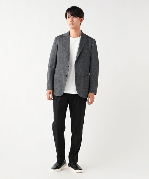 BEAMS HEART(ビームスハート)の「【5/21値下げ】ジャージプリント 2ボタン ジャケット(テーラードジャケット・メンズ・ネイビー/グレー・SMALL/MEDIUM/LARGE/X-LARGE)」の13枚目の写真