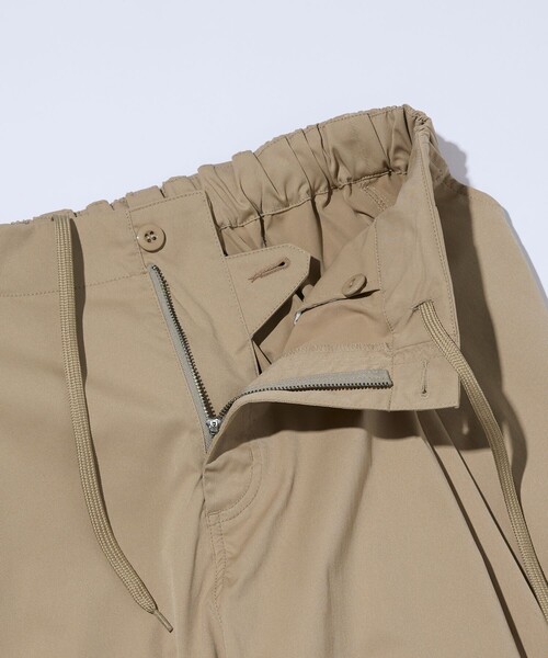 FREAK'S STORE(フリークスストア)の「限定展開 Easy Care Fabric ワイドシルエット ポリチノクロス ダブルタック スラックス/吸水速乾/UVカット(スラックス・メンズ・チャコールグレー/ブラック/ベージュ/ネイビー/オリーブ・SMALL/MEDIUM/LARGE)」の10枚目の写真