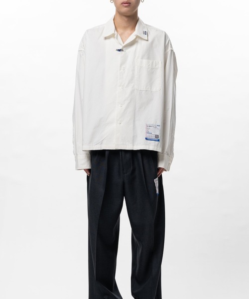 In・stru(men-tal).(インストルメンタル)の「【in・stru(men-tal).】HIGH DENSITY OX LS SHIRTS(シャツ/ブラウス・メンズ・ホワイト/ブラック・48/46/44)」の3枚目の写真