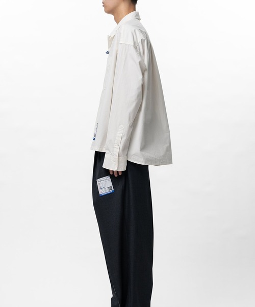 In・stru(men-tal).(インストルメンタル)の「【in・stru(men-tal).】HIGH DENSITY OX LS SHIRTS(シャツ/ブラウス・メンズ・ホワイト/ブラック・48/46/44)」の4枚目の写真