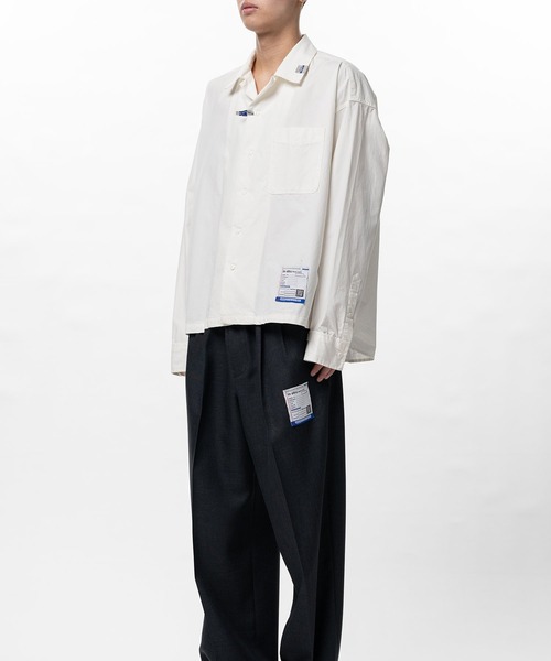 In・stru(men-tal).(インストルメンタル)の「【in・stru(men-tal).】HIGH DENSITY OX LS SHIRTS(シャツ/ブラウス・メンズ・ホワイト/ブラック・48/46/44)」の7枚目の写真