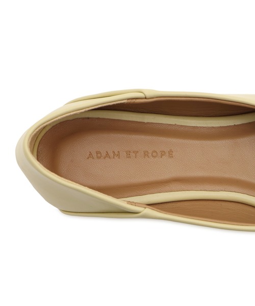 ADAM ET ROPE'（アダムエロペ）の「メタルモチーフフラットシューズ（パンプス・レディース・ブラック/クリーム・24.5/24/23.5/23）」の13枚目の写真