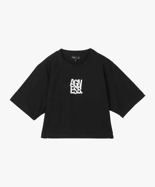 ロゴ コットン 半袖 Tシャツ 