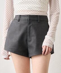 mline（エムライン）の「[mline]レザーコンパクトパンツ（その他パンツ）」