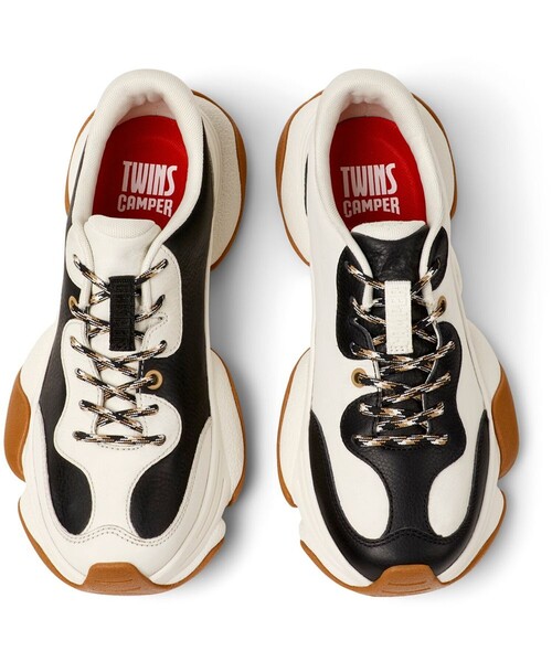 CAMPER（カンペール）の「[カンペール] TWINS / レザースニーカー（スニーカー・レディース・ホワイト・22.5cm/23.0cm/25.5cm/25.0cm/23.5cm/24.0cm）」の4枚目の写真
