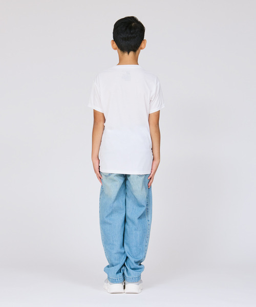 HANES（ヘインズ）の「【Hanes/ヘインズ】キッズ 【2枚組】Hanes MOVES スクエアメッシュ クルーネックTシャツ（Tシャツ/カットソー・キッズ・ホワイト/ブラック・130/140/150/160）」の14枚目の写真