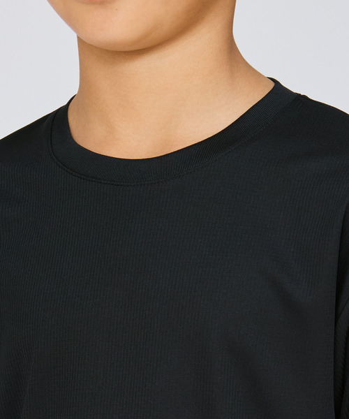 HANES（ヘインズ）の「【Hanes/ヘインズ】キッズ 【2枚組】Hanes MOVES スクエアメッシュ クルーネックTシャツ（Tシャツ/カットソー・キッズ・ホワイト/ブラック・130/140/150/160）」の20枚目の写真