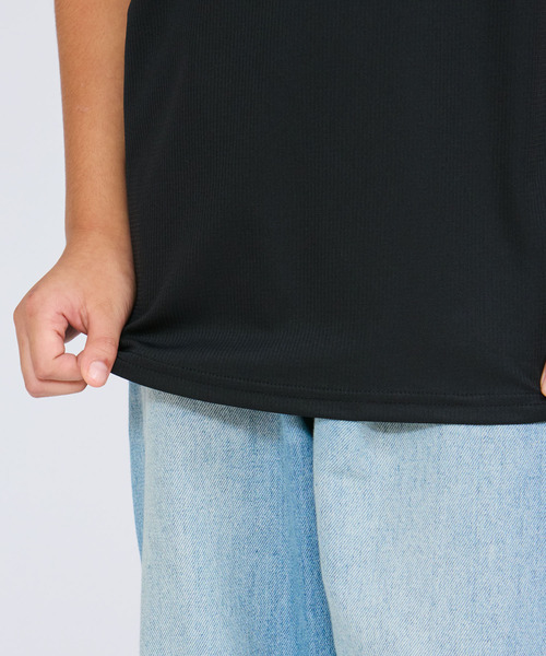 HANES（ヘインズ）の「【Hanes/ヘインズ】キッズ 【2枚組】Hanes MOVES スクエアメッシュ クルーネックTシャツ（Tシャツ/カットソー・キッズ・ホワイト/ブラック・130/140/150/160）」の22枚目の写真