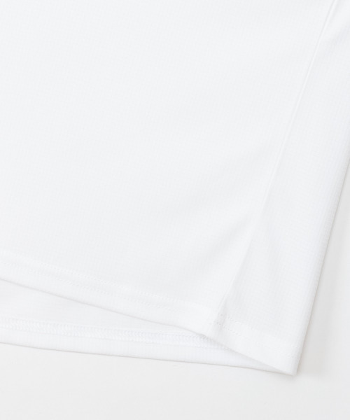 HANES（ヘインズ）の「【Hanes/ヘインズ】キッズ 【2枚組】Hanes MOVES スクエアメッシュ クルーネックTシャツ（Tシャツ/カットソー・キッズ・ホワイト/ブラック・130/140/150/160）」の16枚目の写真