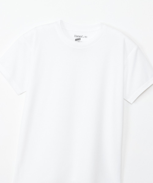 HANES（ヘインズ）の「【Hanes/ヘインズ】キッズ 【2枚組】Hanes MOVES スクエアメッシュ クルーネックTシャツ（Tシャツ/カットソー・キッズ・ホワイト/ブラック・130/140/150/160）」の17枚目の写真