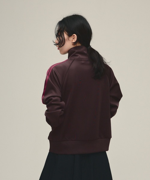 eL(エル)の「【eL】2Line Jersey/645142(ブルゾン・レディース・ネイビー系/ブラウン系その他・FREE)」の11枚目の写真
