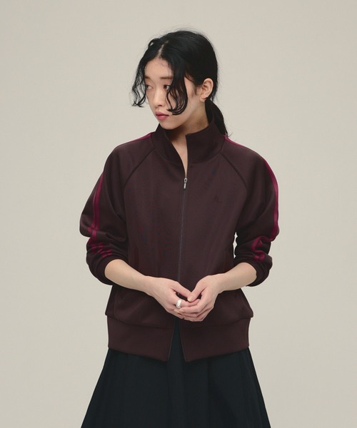 eL(エル)の「【eL】2Line Jersey/645142(ブルゾン・レディース・ネイビー系/ブラウン系その他・FREE)」の12枚目の写真