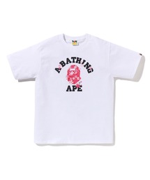 A BATHING APE(�A�x�C�V���O�G�C�v)��SAKURA COLLEGE TEE(T�V���c/�J�b�g�\�[)