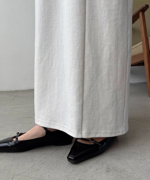 CAPRICIEUX LE'MAGE（カプリシューレマージュ）の「【低身長サイズあり】ウェーブネックギャザーワンピース（ワンピース・レディース・ホワイト系その他/ブラック・FREE/PS）」の22枚目の写真