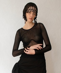 leinwande（ラインヴァンド）の「Wattle Crochet Cap（ニットキャップ/ビーニー）」