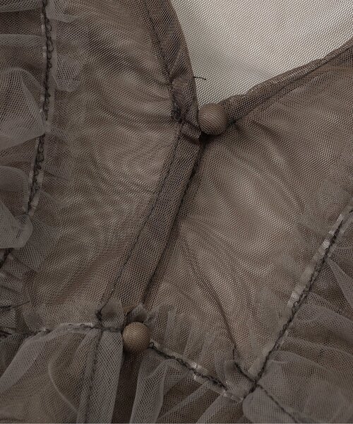 F.O.KIDS（エフオーキッズ）の「2PチュールベストセットTee_ジュニア対応（Tシャツ/カットソー・キッズ・アイボリー/チャコール・130/120/110/100/80/140/90）」の10枚目の写真