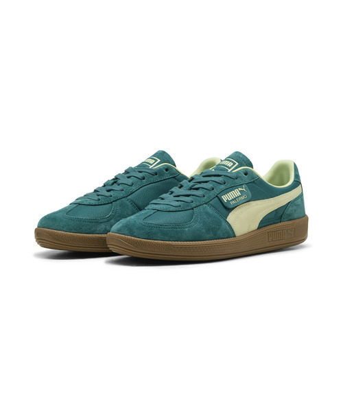 PUMA（プーマ）の「PUMA プーマ ユニセックス パレルモ ヴィンテージ アップデート スニーカー（スニーカー・メンズ・ブラウン/グリーン系その他・27.5cm/30.0cm/25.5cm/26.0cm/24.5cm/26.5cm/23.0cm/24.0cm/28.0cm/29.0cm/27.0cm/28.5cm/23.5cm/25.0cm/22.5cm/22.0cm）」の9枚目の写真