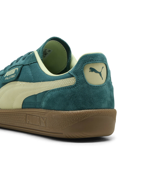 PUMA（プーマ）の「PUMA プーマ ユニセックス パレルモ ヴィンテージ アップデート スニーカー（スニーカー・メンズ・ブラウン/グリーン系その他・27.5cm/30.0cm/25.5cm/26.0cm/24.5cm/26.5cm/23.0cm/24.0cm/28.0cm/29.0cm/27.0cm/28.5cm/23.5cm/25.0cm/22.5cm/22.0cm）」の10枚目の写真