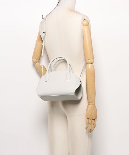 allureville（アルアバイル）の「【SARTU(サルトゥ)】KIE MINI トートバッグ（ショルダーバッグ・レディース・ダークブラウン/ホワイト系その他・FREE）」の6枚目の写真