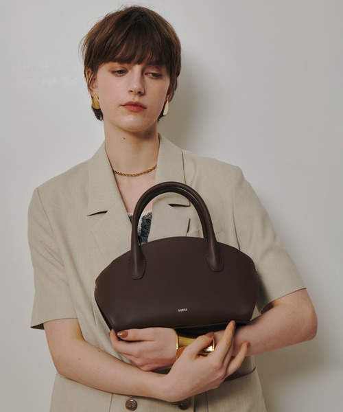 allureville(アルアバイル)の「【SARTU(サルトゥ)】KIE MINI トートバッグ(ショルダーバッグ・レディース・ダークブラウン/ホワイト系その他・FREE)」の15枚目の写真
