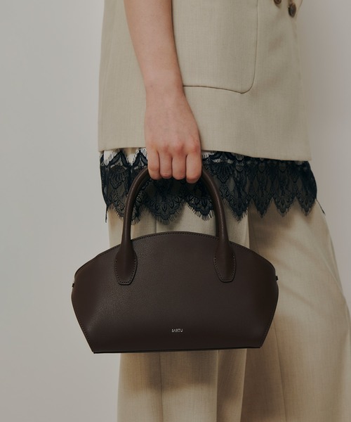 allureville(アルアバイル)の「【SARTU(サルトゥ)】KIE MINI トートバッグ(ショルダーバッグ・レディース・ダークブラウン/ホワイト系その他・FREE)」の16枚目の写真