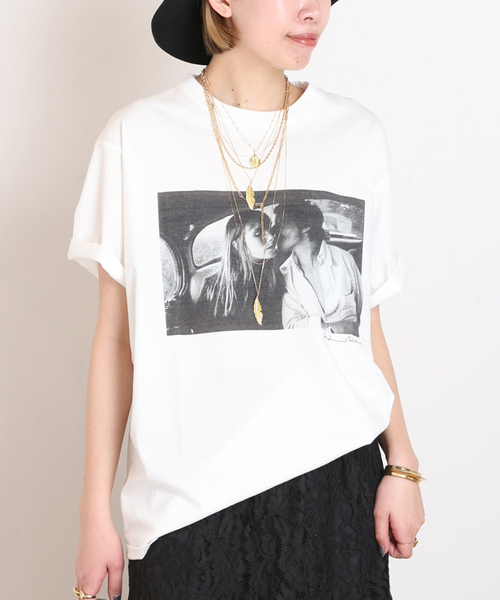 Couture d'adam(クチュールドアダム)の「【COUTURE D'ADAM/クチュールドアダム】Jane&Serge T-Shirt(Tシャツ/カットソー・レディース・ホワイト・FREE)」の7枚目の写真