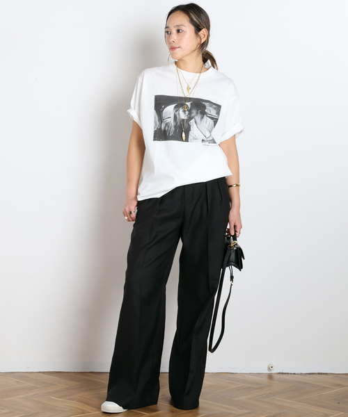 Couture d'adam(クチュールドアダム)の「【COUTURE D'ADAM/クチュールドアダム】Jane&Serge T-Shirt(Tシャツ/カットソー・レディース・ホワイト・FREE)」の14枚目の写真