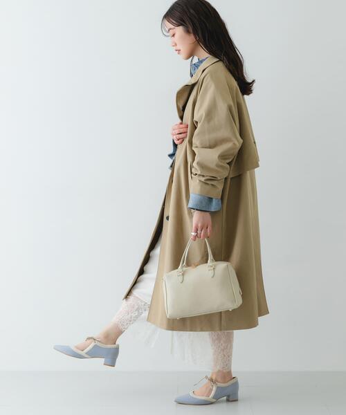 RODE SKO(ロデスコ)の「『MADE IN JAPAN』 3センチヒールリボンパンプス(パンプス・レディース・ライトブルー/オフホワイト/グレー/ブラック・38/37/36)」の16枚目の写真