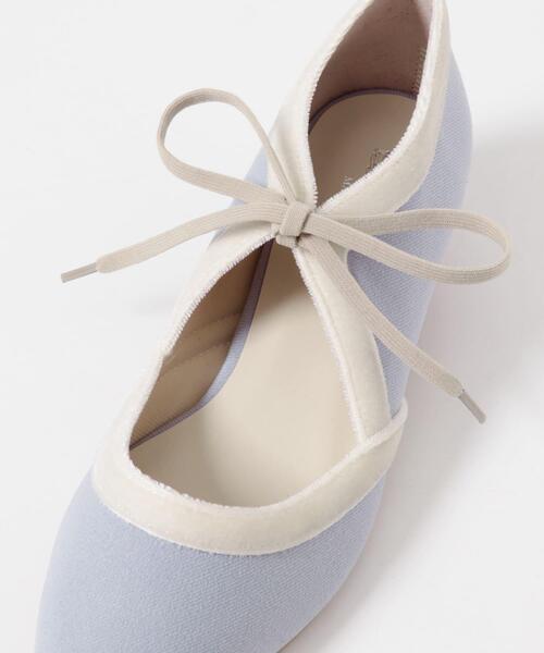 RODE SKO(ロデスコ)の「『MADE IN JAPAN』 3センチヒールリボンパンプス(パンプス・レディース・ライトブルー/オフホワイト/グレー/ブラック・38/37/36)」の22枚目の写真