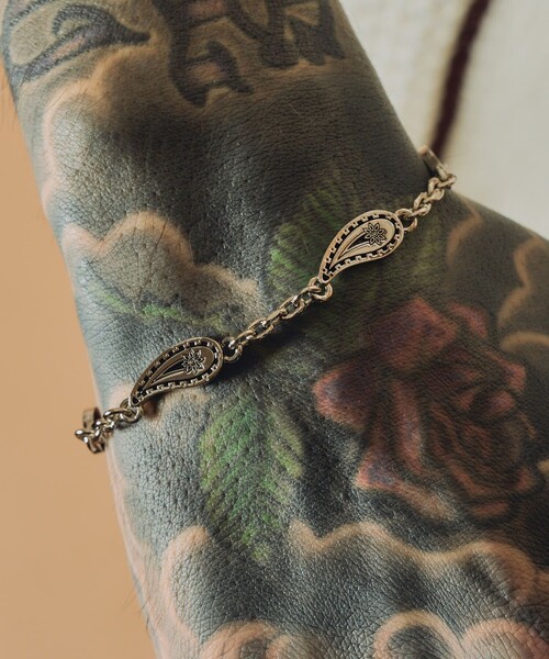 Subciety(サブサエティ)の「Paisley chain bracelet(ブレスレット・メンズ・シルバー・FREE)」の17枚目の写真